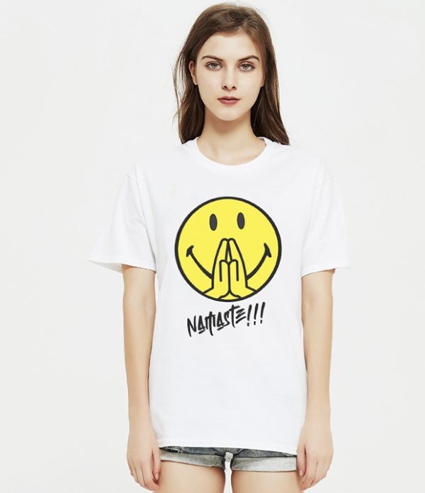 Namaste笑脸T恤