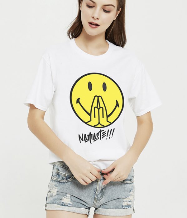 Namaste笑脸T恤