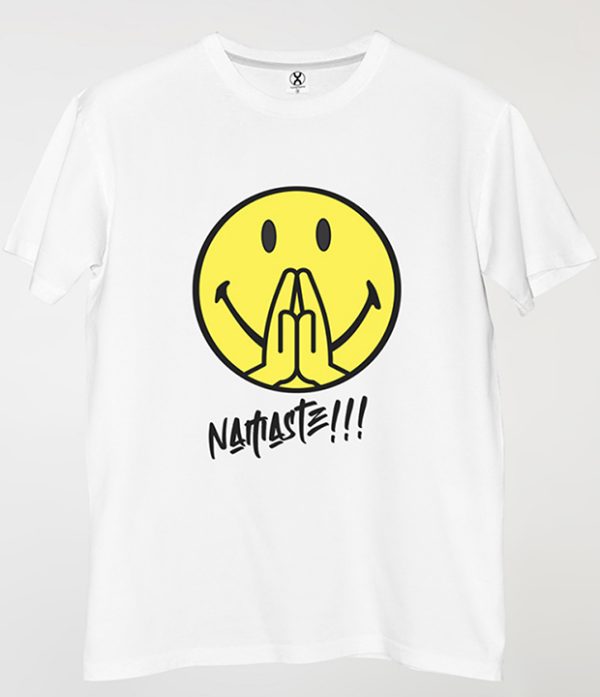 Namaste笑脸T恤