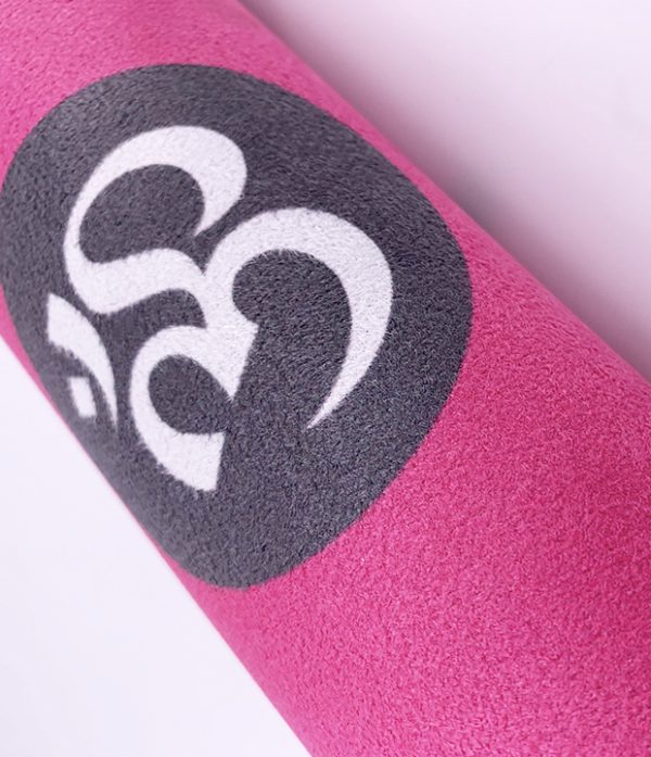 七个脉轮粉色瑜伽垫