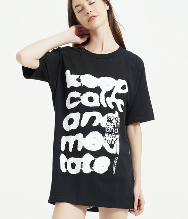 保持冷静与冥想T恤