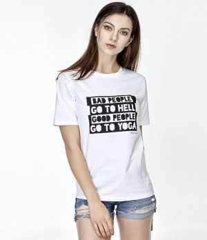 好人会去瑜伽T恤