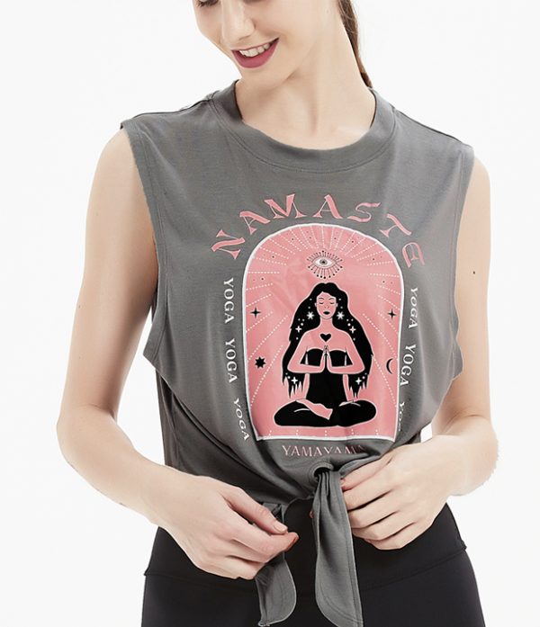 合十宇宙绑带背心