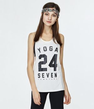 一天24小时，一星期7天瑜伽工字背心