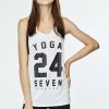 一天24小时，一星期7天瑜伽工字背心