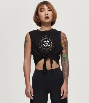 瑜伽心灵的归宿绑带背心