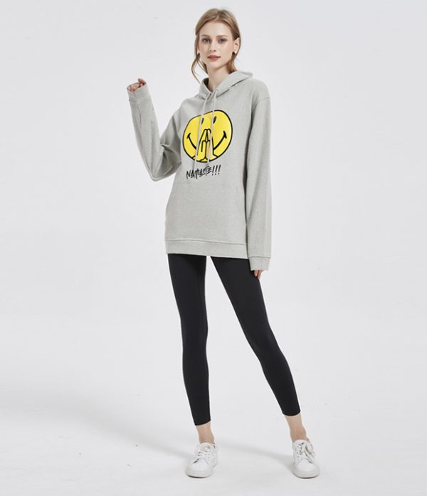 Namaste笑脸连帽卫衣