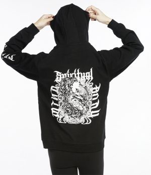 心灵动画连帽卫衣