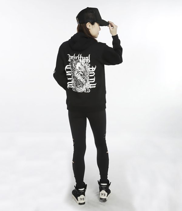 心灵动画连帽卫衣