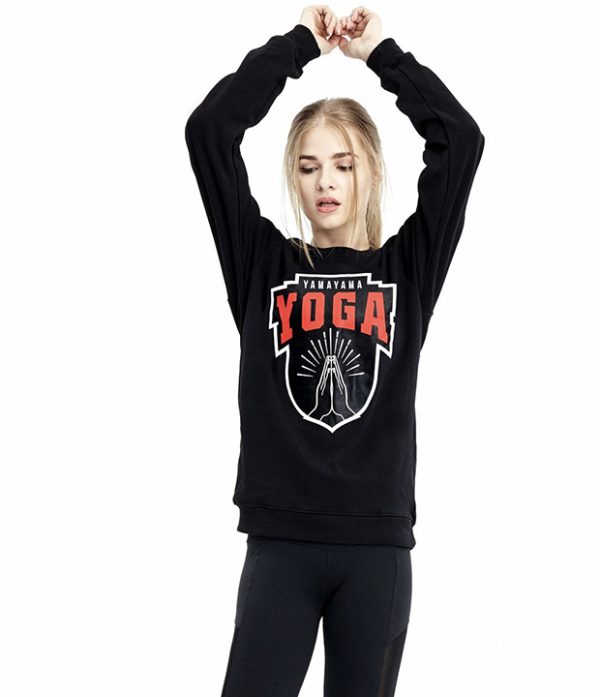 瑜伽之将圆领卫衣