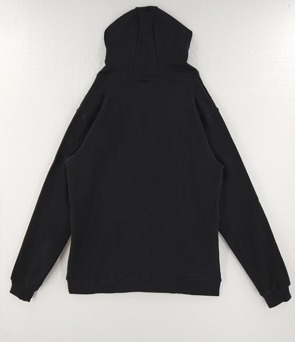 曼陀罗黑色连帽卫衣