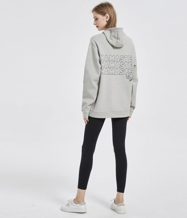 Namaste笑脸连帽卫衣