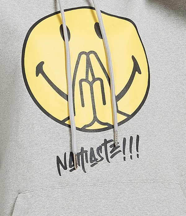 Namaste笑脸连帽卫衣