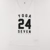 一天24小时，一星期7天瑜伽工字背心