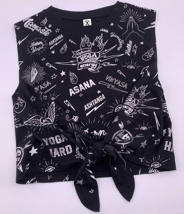 街头涂鸦绑带背心