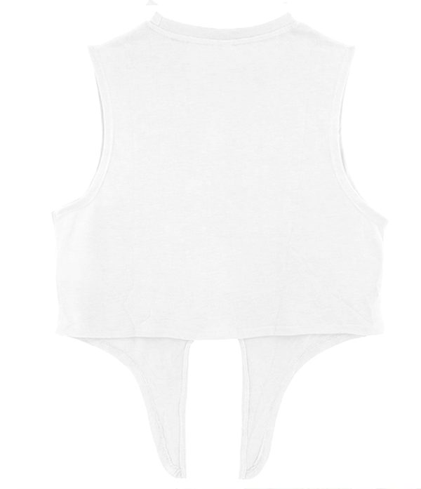 生活之语绑带背心