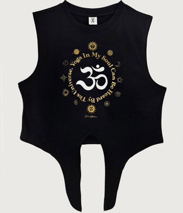 瑜伽心灵的归宿绑带背心