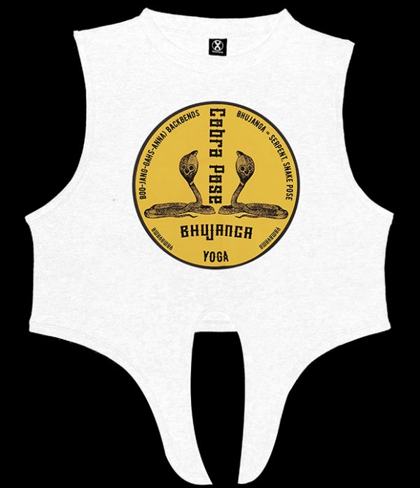 流水渐行绑带背心